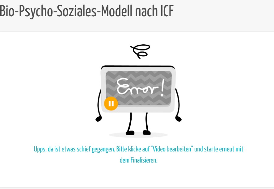 Bio-Psycho-Soziales-Modell nach ICF Image