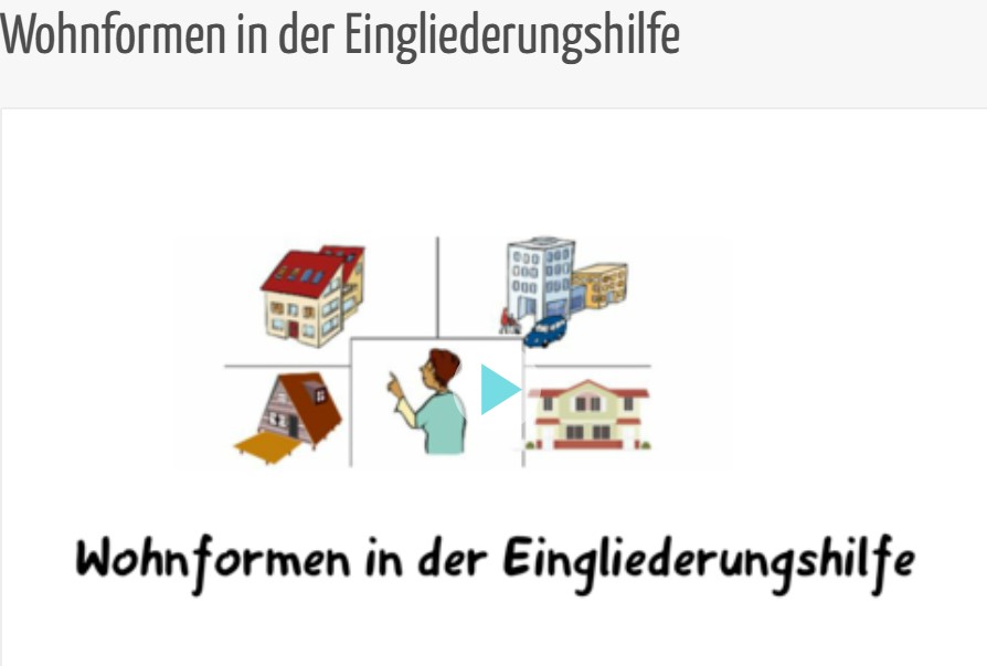 Wohnformen Eingliederungshilfe Image